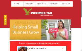 Incomex Tax Services Inc of Montgomery website