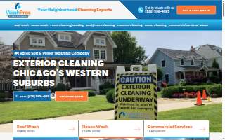 Wash Pros of Illinois website