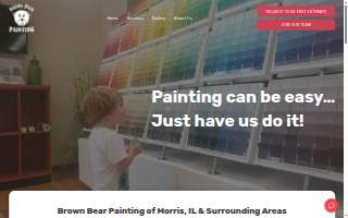 Brown Bear Painting website