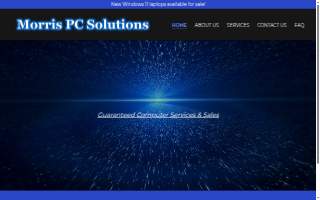 Morris PC Solutions website