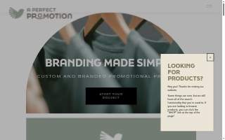A Perfect Promotion website