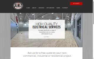 ANJ Electric website