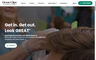 Great Clips of Morton website