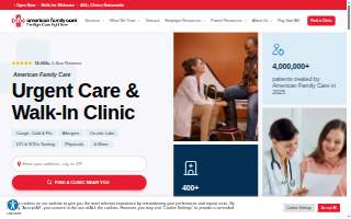 AFC Urgent Care - Baytown Garth website