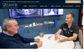 Ifantis Dental Care website