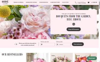 Ode à la Rose website
