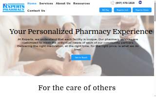 Rxperts Pharmacy Chicago LLC website