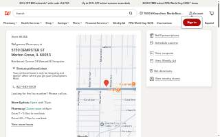 Walgreens Pharmacy of Morton Grove website