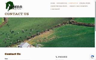 Hoerr Veterinary Service website