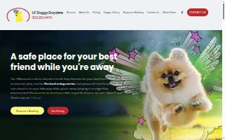 Lil Doggy Day Care website