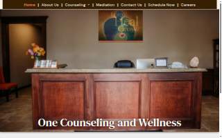 ONE Counseling & Wellness website