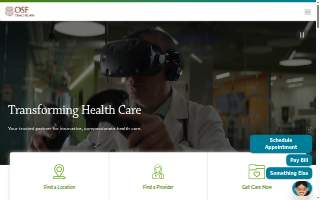 OSF Medical Group - Primary Care website