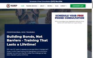 Ridgeside K9 Central Illinois of Morton website