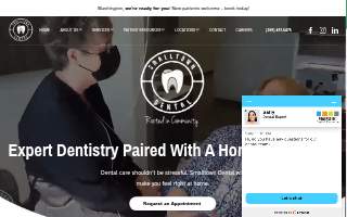 Smalltown Dental Kids website