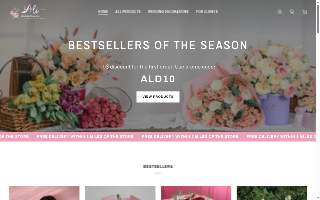 Ali Dream Flowers of Mount Prospect website