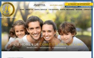 Angel Smile Dental Care website