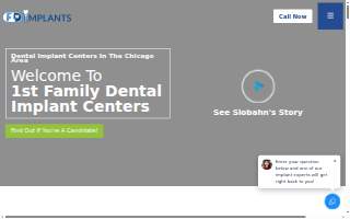 Prospect Dental and Implant Center website