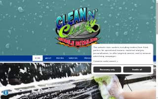 Clean-N-Classy Mobile Detailing & Pressure Washing website
