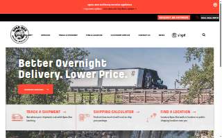 Speedee Delivery Services website