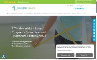 Complete Clinics website