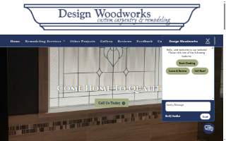 Design Woodworks website