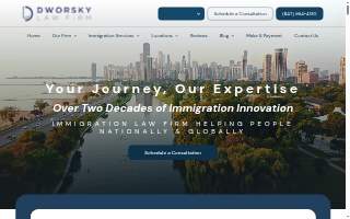Dworsky Law Firm of Mundelein website