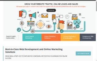 FrontPage Interactive website
