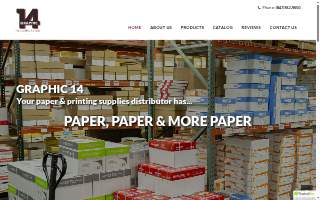 Graphic 14 Paper website
