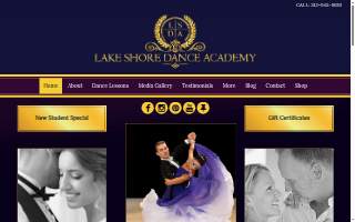 Lake Shore Dance Academy of Mundelein website