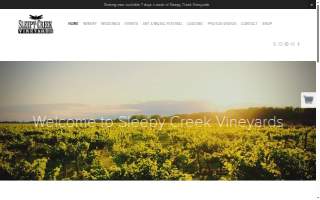 Sleepy Creek Vineyards of Mundelein website