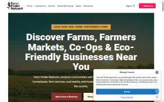 Farm Fresh Food website