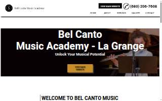 Bel Canto Music Academy - Naperville website