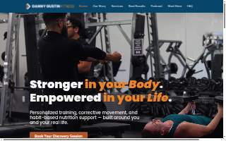 Danny Gustin Fitness website