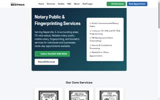 Efficient Biometrics website