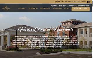 HarborChase of Naperville website