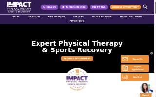 Impact Physical Therapy & Sports Recovery - Naperville website