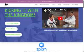Kingdom Martial Arts website