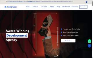 NectarSpot website