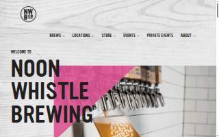 Noon Whistle Brewing website