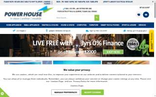 Powerhouse Window Cleaning & Power Washing website