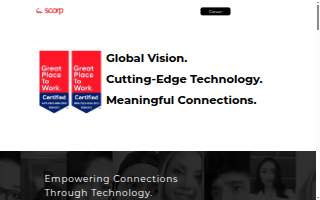 Scorp AI Vision | 360 Degree Photobooth Rental Service website