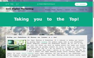 SEM Digital Marketing website