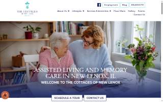 Cottages of New Lenox website
