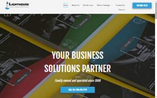 Lighthouse Printing, Inc website