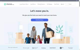 Move Out Movers Co. website