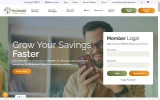 NuMark Credit Union of New Lenox website