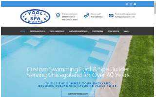 Pool & Spa Works, Inc. of New Lenox website