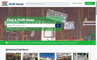 St Columbkille Thrift Store website