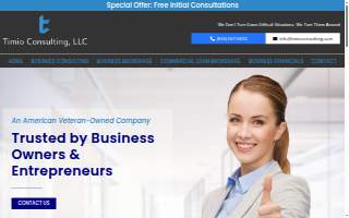 Timio Consulting website
