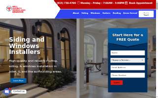 Will County Siding and Windows website